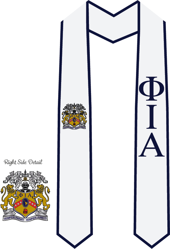 Phi Iota Alpha Graduation Stoles