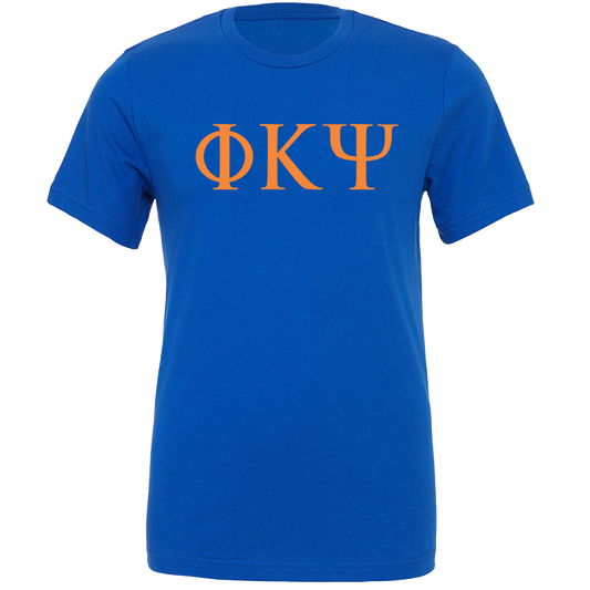 Phi Kappa Psi Lettered Short Sleeve T-Shirts