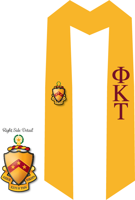 Phi Kappa Tau Graduation Stoles