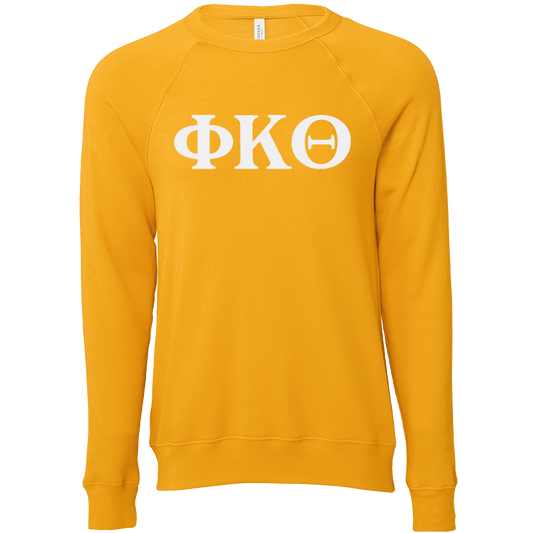 Phi Kappa Theta Lettered Crewneck Sweatshirts