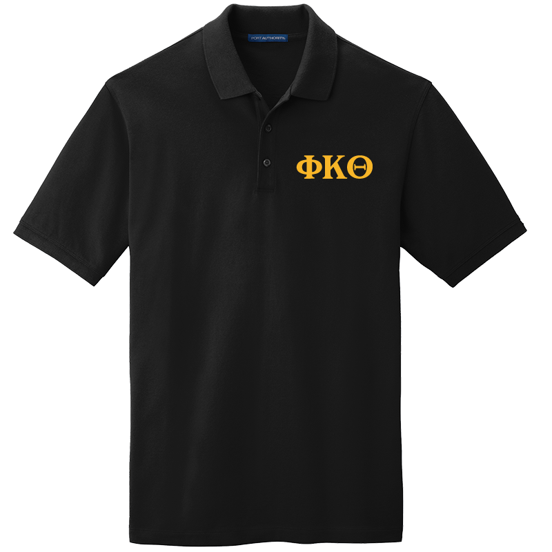 Phi Kappa Theta Men's Embroidered Polo Shirt