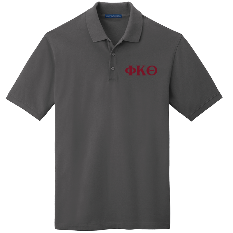 Phi Kappa Theta Men's Embroidered Polo Shirt