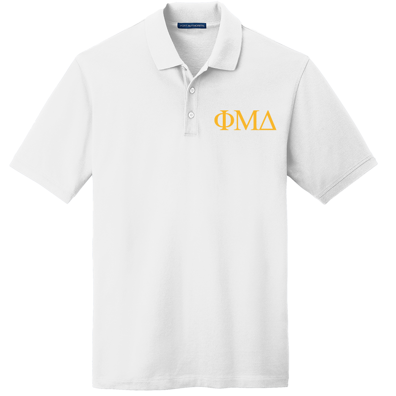 Phi Mu Delta Men's Embroidered Polo Shirt