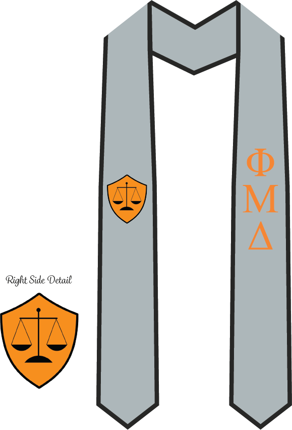 Phi Mu Delta Graduation Stoles
