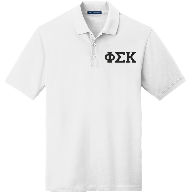 Phi Sigma Kappa Men's Embroidered Polo Shirt