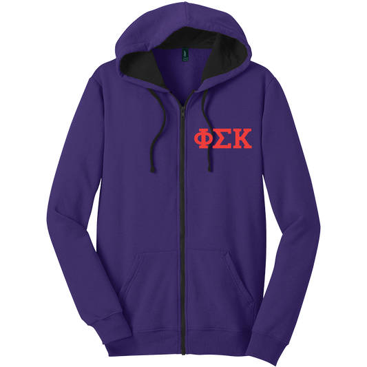 Phi Sigma Kappa Zip-Up Hooded Sweatshirts