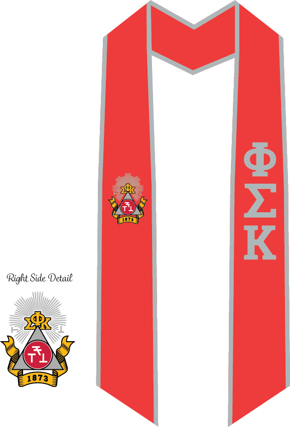 Phi Sigma Kappa Graduation Stoles