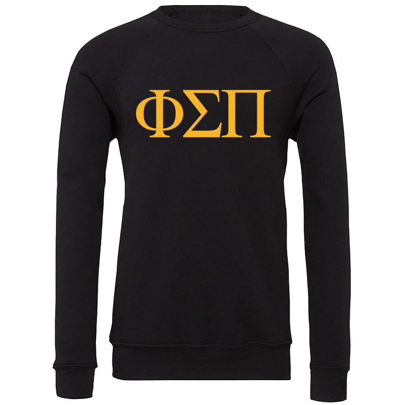 Phi Sigma Pi Lettered Crewneck Sweatshirts