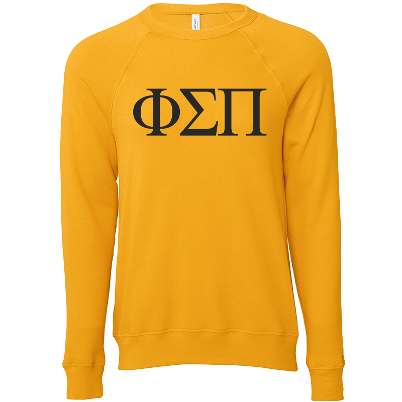 Phi Sigma Pi Lettered Crewneck Sweatshirts