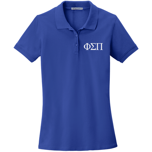 Phi Sigma Pi Ladies' Embroidered Polo Shirt