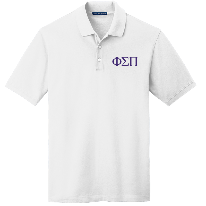 Phi Sigma Pi Men's Embroidered Polo Shirt