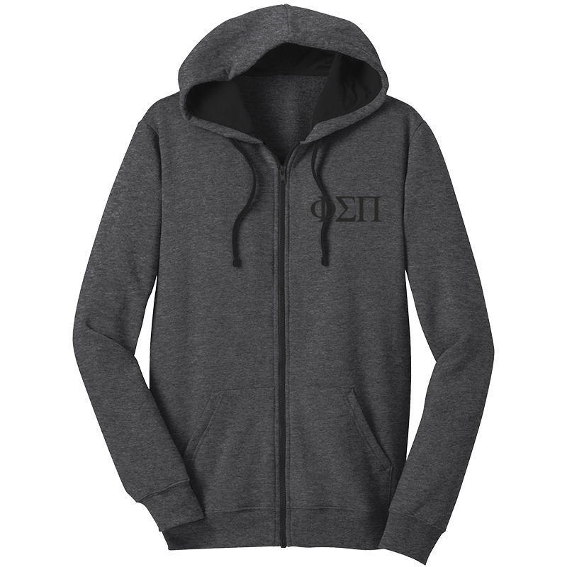 Phi Sigma Pi Zip-Up Hooded Sweatshirts
