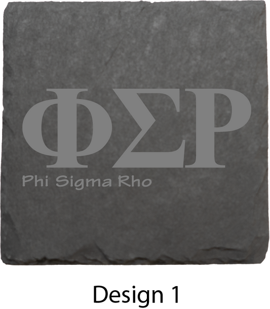 Phi Sigma Rho Stone Coasters - 4-Pack