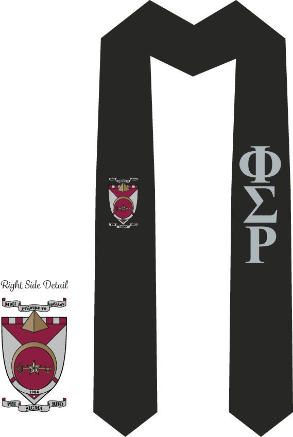 Phi Sigma Rho Graduation Stoles