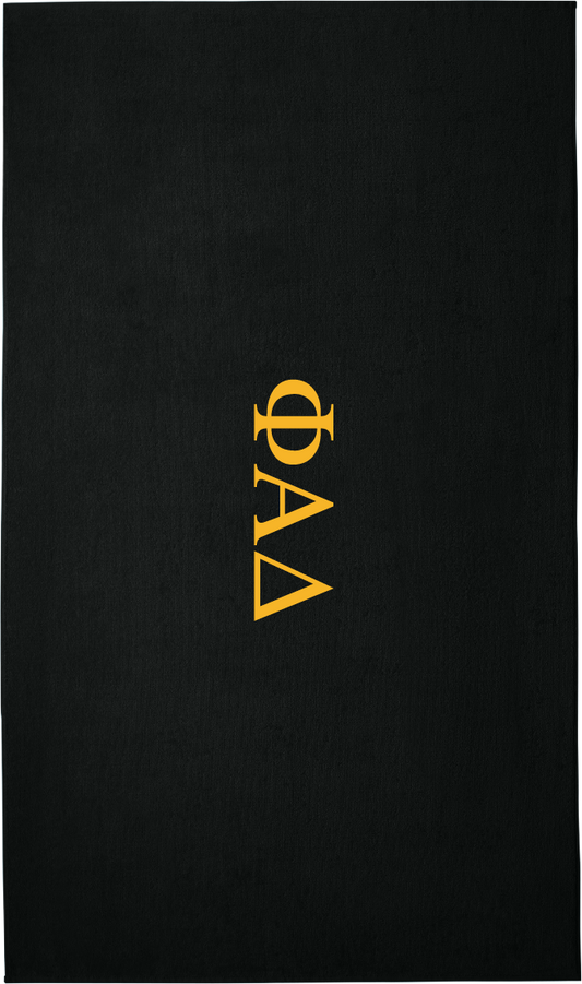 Phi Alpha Delta Lettered Beach Towels