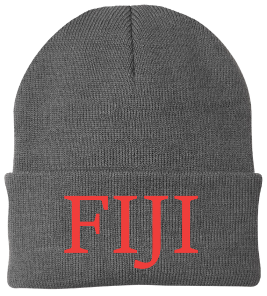 Phi Gamma Delta Lettered Beanies