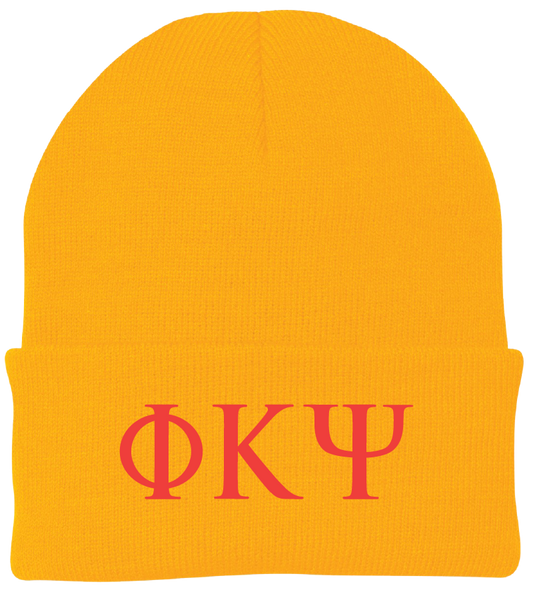 Phi Kappa Psi Lettered Beanies