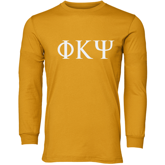 Phi Kappa Psi Lettered Long Sleeve T-Shirts