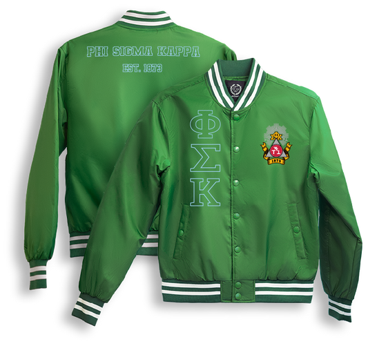 Phi Sigma Kappa Bomber Jackets