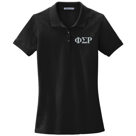 Phi Sigma Rho Ladies' Embroidered Polo Shirt