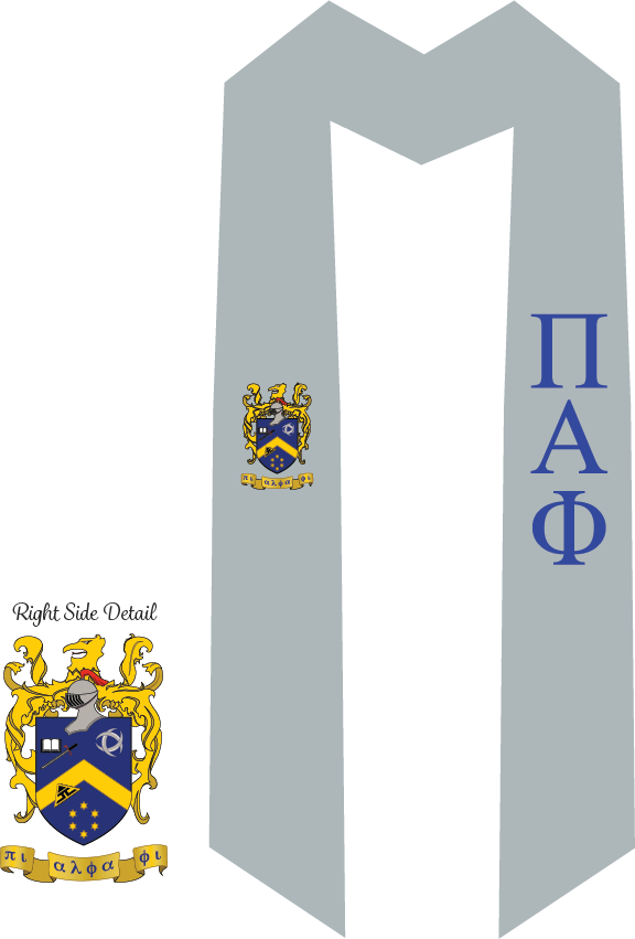 Pi Alpha Phi Graduation Stoles