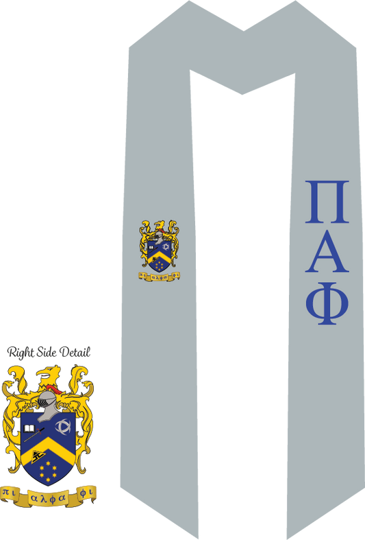 Pi Alpha Phi Graduation Stoles