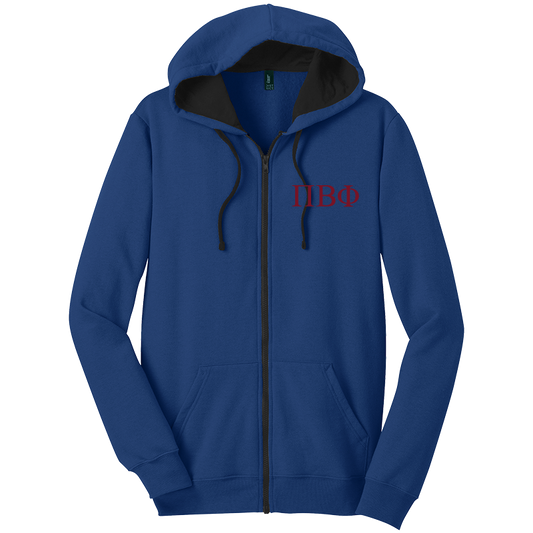 Pi Beta Phi Zip-Up Hooded Sweatshirts