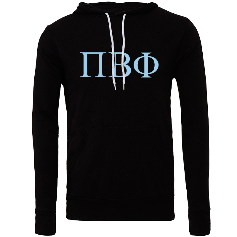 Pi Beta Phi Lettered Hooded Sweatshirts