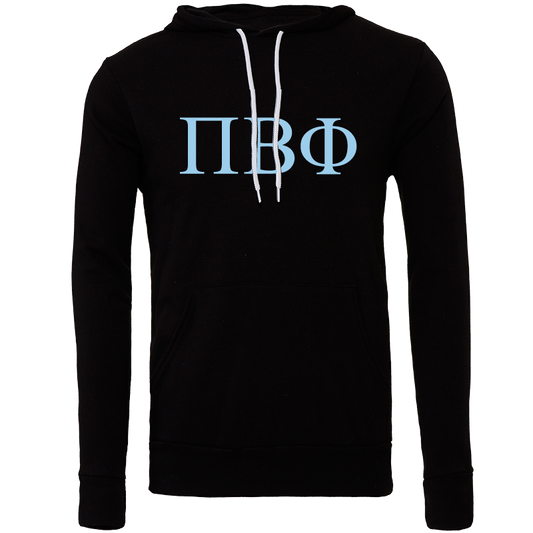 Pi Beta Phi Lettered Hooded Sweatshirts