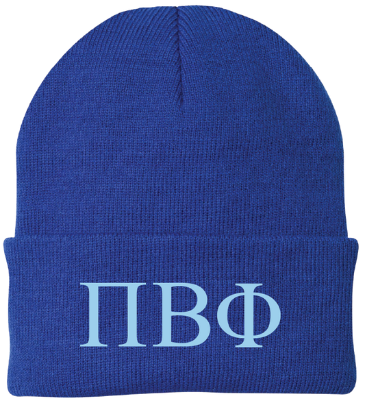 Pi Beta Phi Lettered Beanies