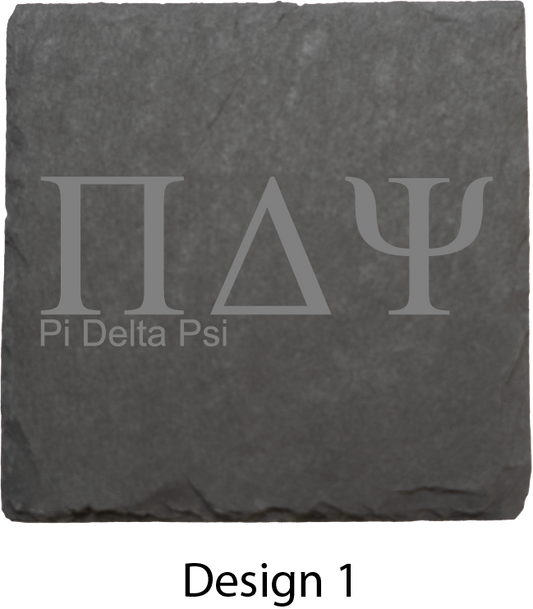 Pi Delta Psi Stone Coasters - 4-Pack