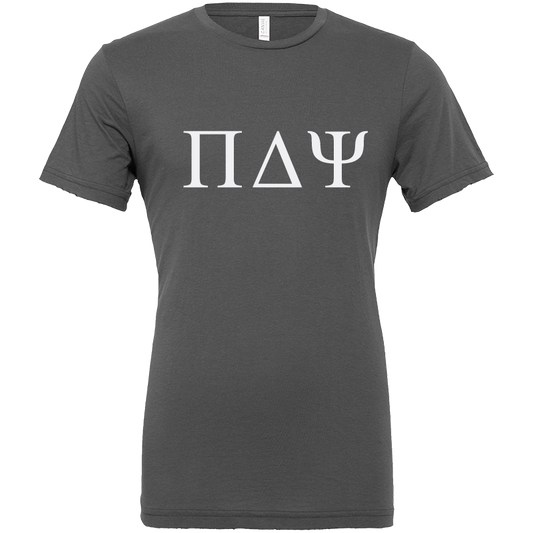 Pi Delta Psi Lettered Short Sleeve T-Shirts