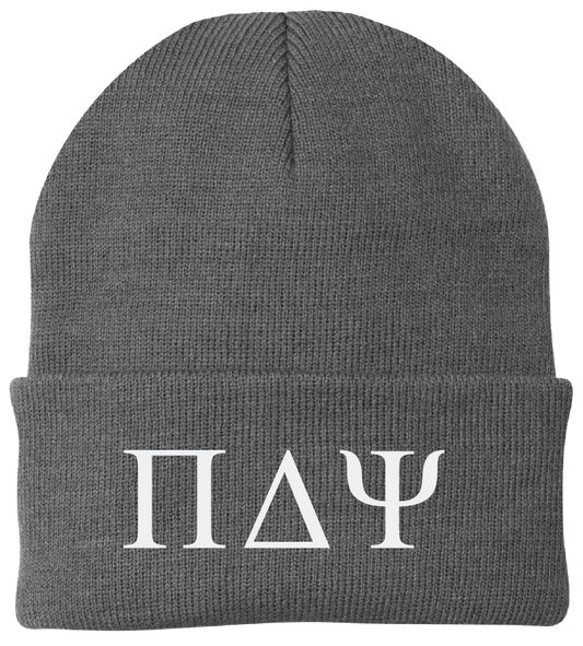 Pi Delta Psi Lettered Beanies
