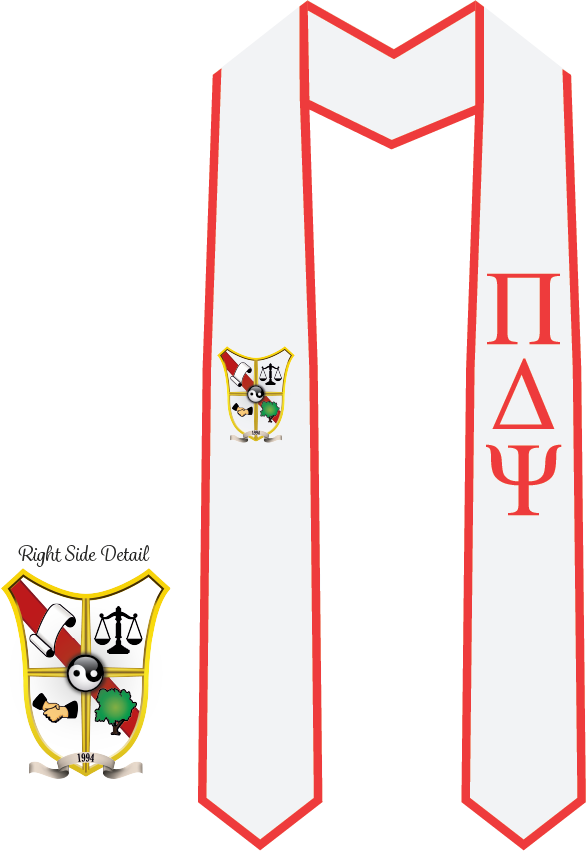 Pi Delta Psi Graduation Stoles
