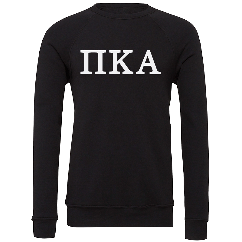 Pi Kappa Alpha Lettered Crewneck Sweatshirts
