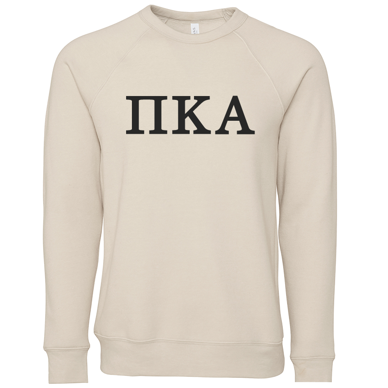 Pi Kappa Alpha Lettered Crewneck Sweatshirts