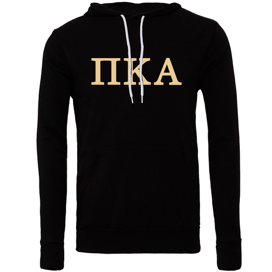 Pi Kappa Alpha Lettered Hooded Sweatshirts