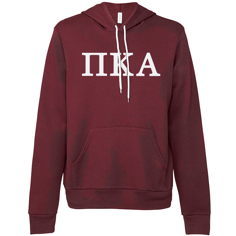 Pi Kappa Alpha Lettered Hooded Sweatshirts