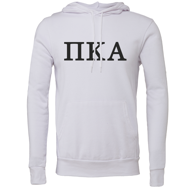Pi Kappa Alpha Lettered Hooded Sweatshirts