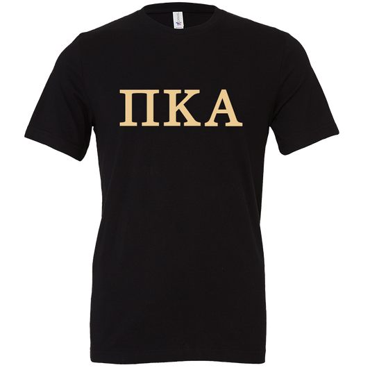 Pi Kappa Alpha Lettered Short Sleeve T-Shirts