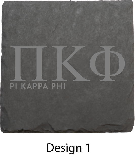 Pi Kappa Phi Stone Coasters - 4-Pack