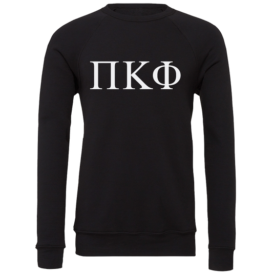 Pi Kappa Phi Lettered Crewneck Sweatshirts