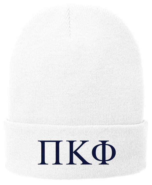 Pi Kappa Phi Lettered Beanies