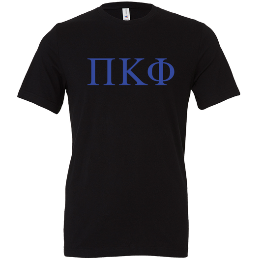 Pi Kappa Phi Lettered Short Sleeve T-Shirts