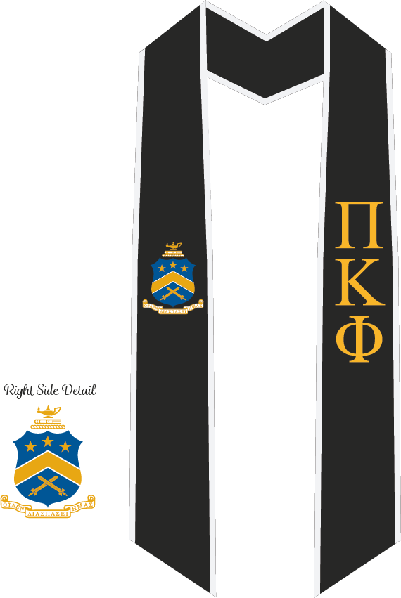 Pi Kappa Phi Graduation Stoles