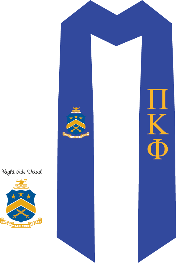 Pi Kappa Phi Graduation Stoles