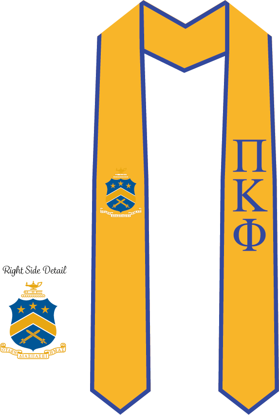 Pi Kappa Phi Graduation Stoles