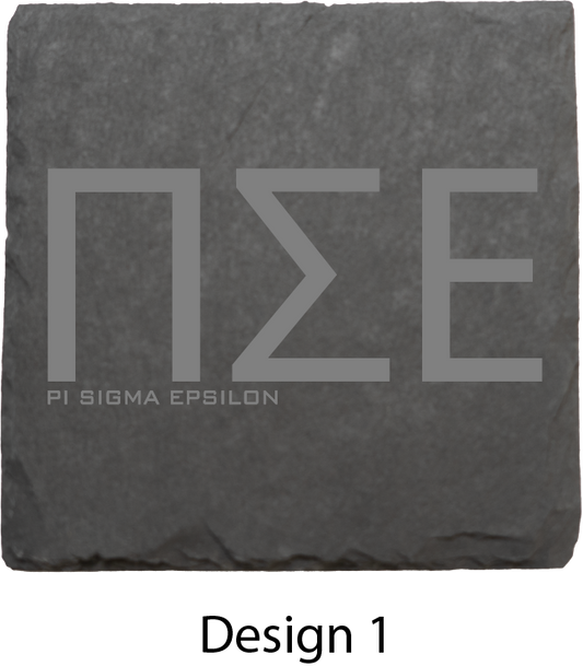 Pi Sigma Epsilon Stone Coasters - 4-Pack