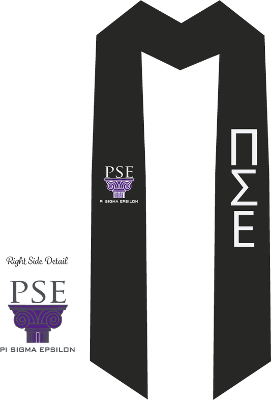Pi Sigma Epsilon Graduation Stoles