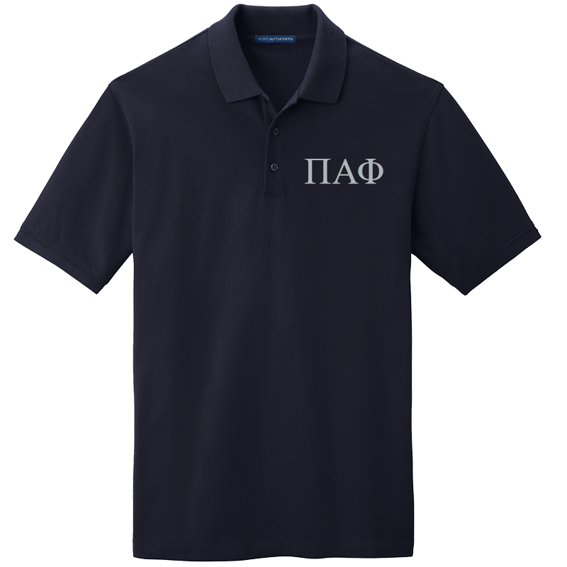 Pi Alpha Phi Men's Embroidered Polo Shirt